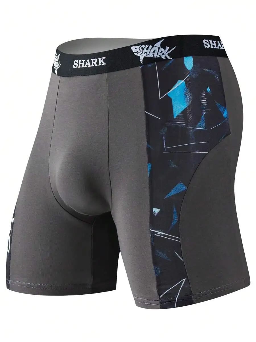 Red Spliced Mesh Boxer Shorts  - Mesh Sport Boxer ulasan dan harga