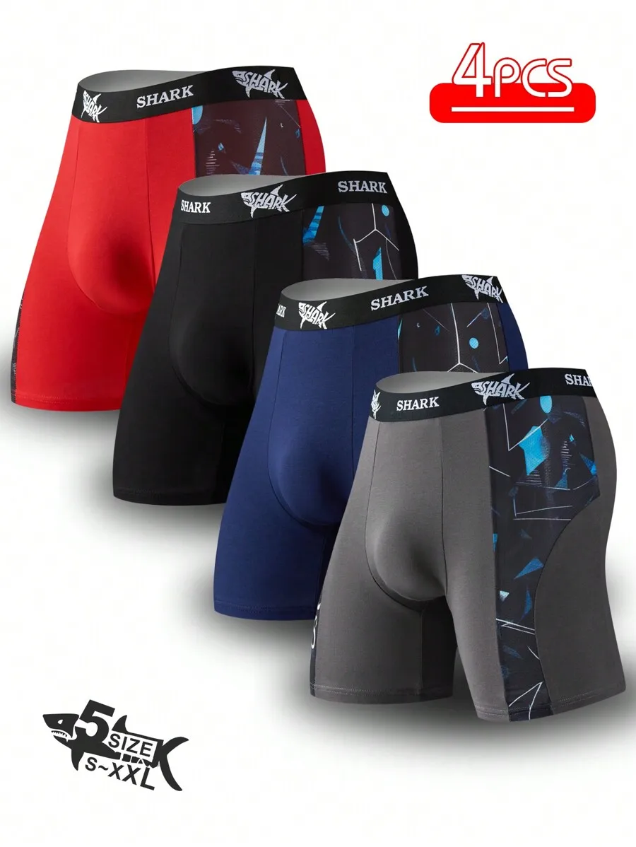 Red Spliced Mesh Boxer Shorts  - Mesh Sport Boxer ulasan dan harga