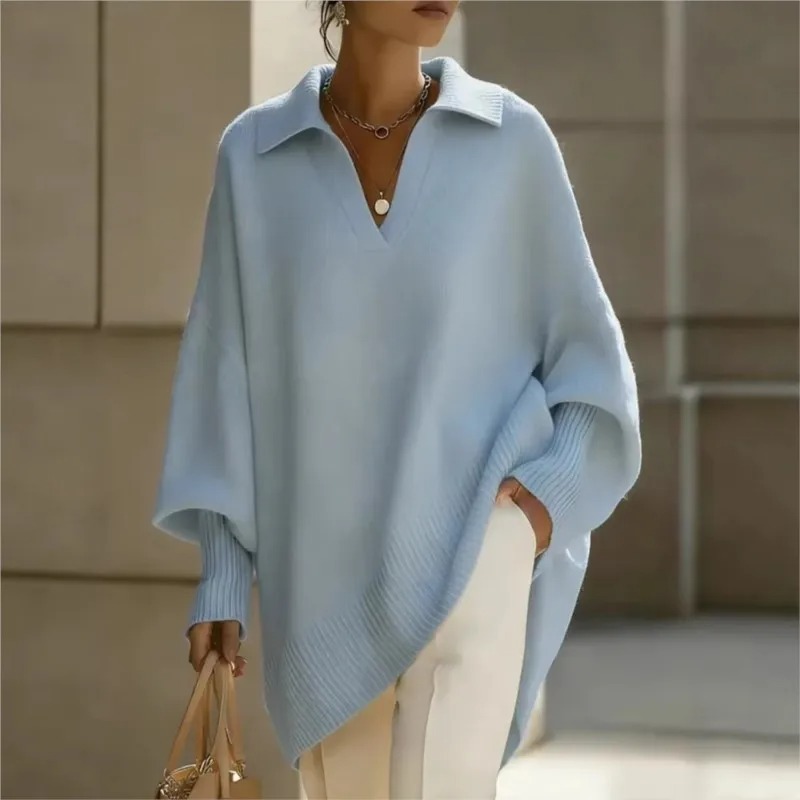 Women's Knitted Sweater Polo C - Thermal Long John ulasan dan harga