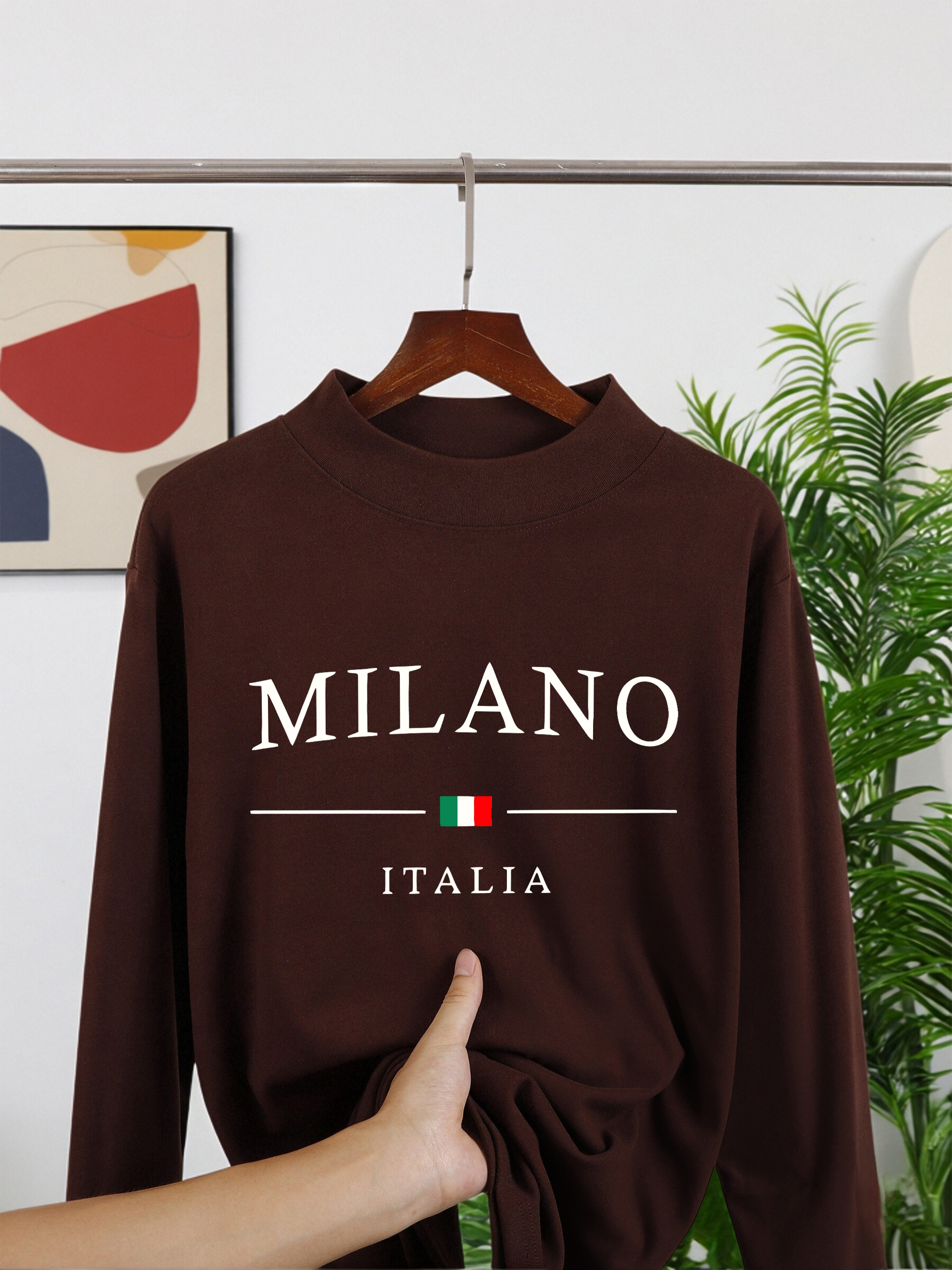Italia Milano Creativity Print - Base Layer Top ulasan dan harga