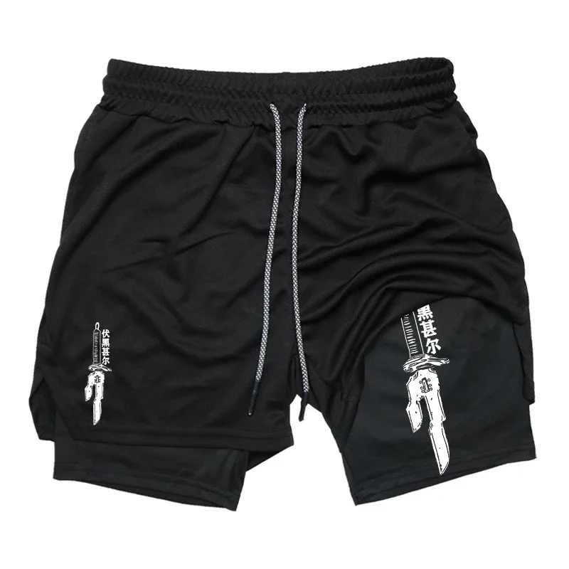 Running Shorts 2-in-1 Workout  - Compression Shorts Athletes ulasan dan harga