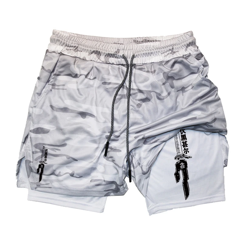 Running Shorts 2-in-1 Workout  - Compression Shorts Athletes ulasan dan harga