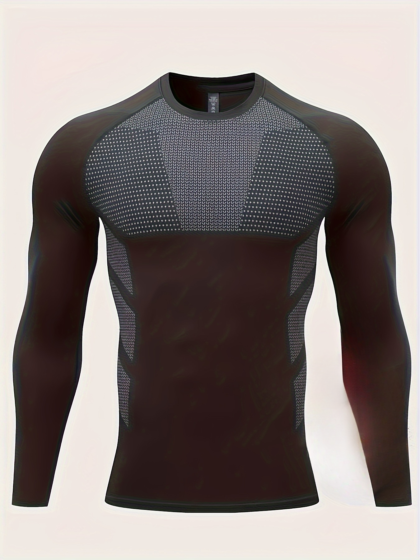 Men's autumn and winter thick  - T Shirt Tight Fit ulasan dan harga