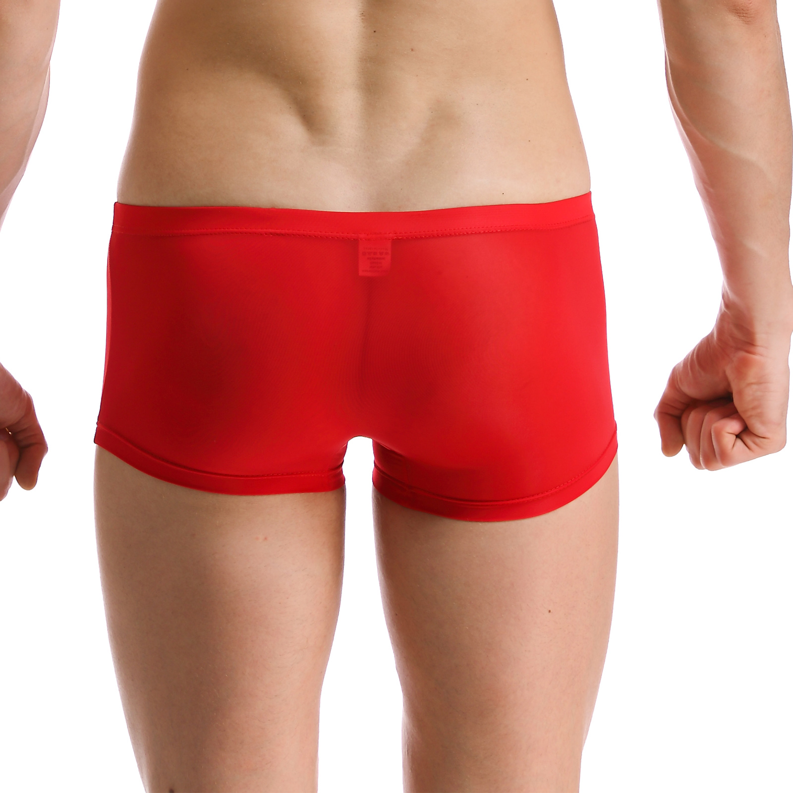 Men's Transparent Bath Boxers  - Trunk Breathable Men ulasan dan harga