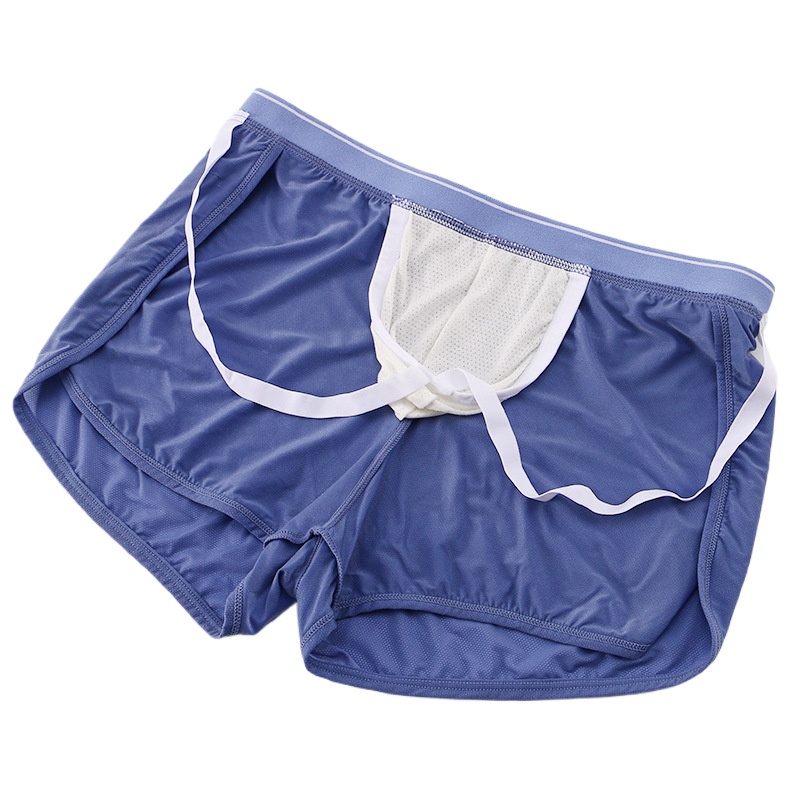 Thin Ice Silk Underwear Men Bo - Pouch Boxer Pouch ulasan dan harga