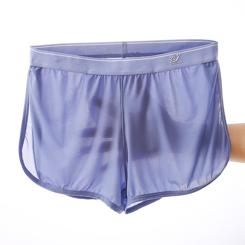 Thin Ice Silk Underwear Men Bo - Pouch Boxer Pouch ulasan dan harga