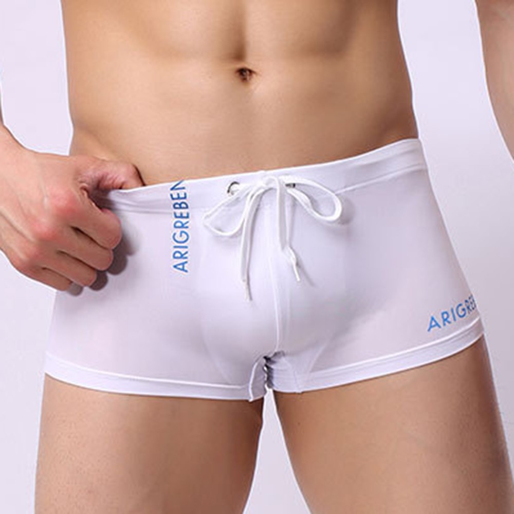 Men Boxer Sexy Fashion Trunks  - Trunk Breathable Men ulasan dan harga