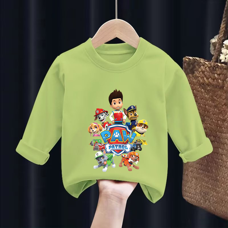PAW Patrol Long Sleeves T-Shir - Undershirt Crew Neck ulasan dan harga