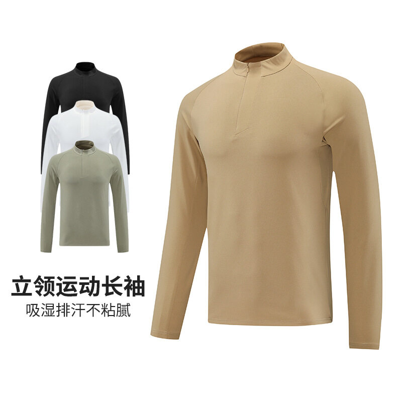 For Men's Quick-drying Long-sl - T Shirt Tight Fit ulasan dan harga