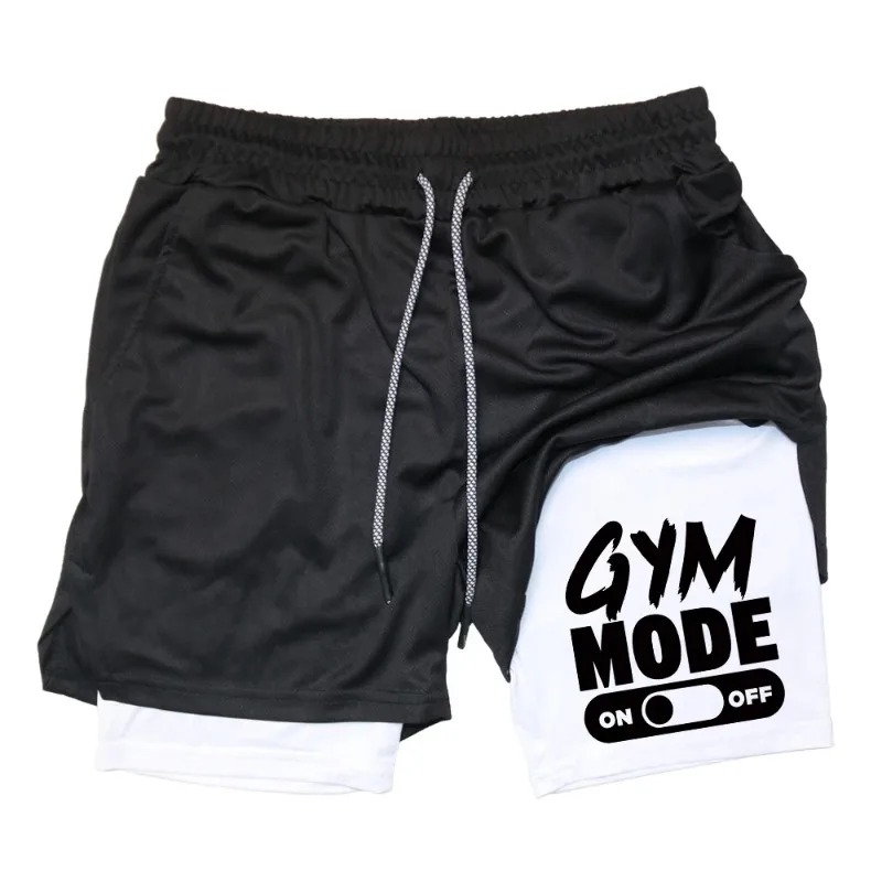 Men's 2-in-1 Fitness Short Ela - Compression Shorts Athletes ulasan dan harga