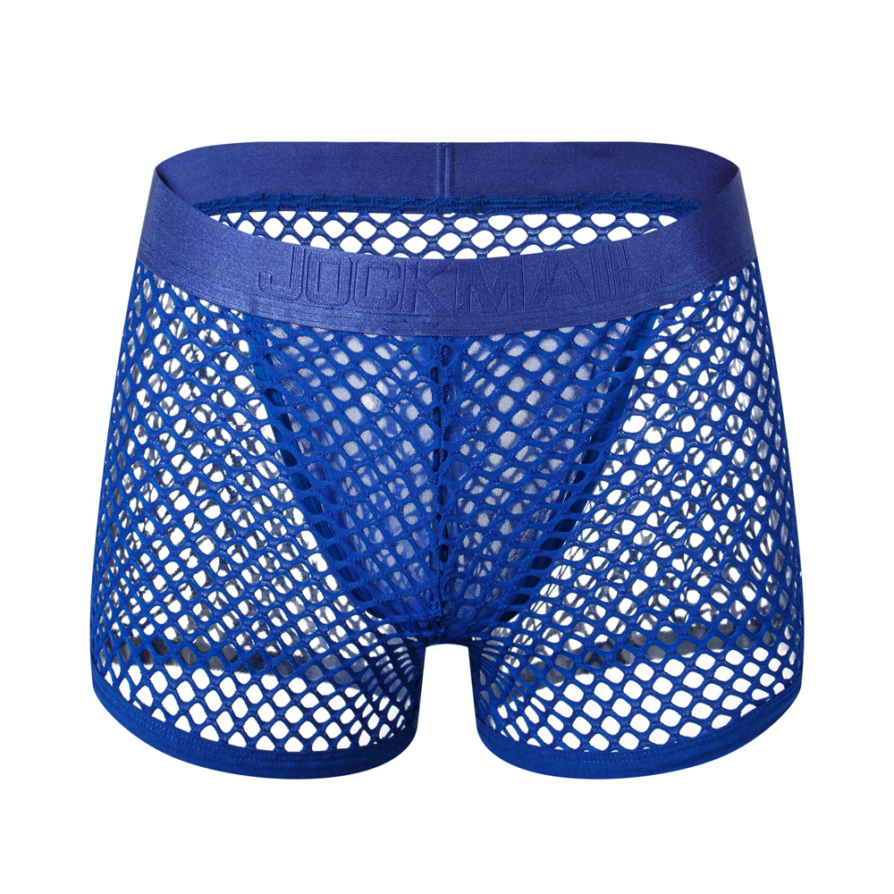 Men Underwear Boxer Thong 2 in - Mesh Sport Boxer ulasan dan harga