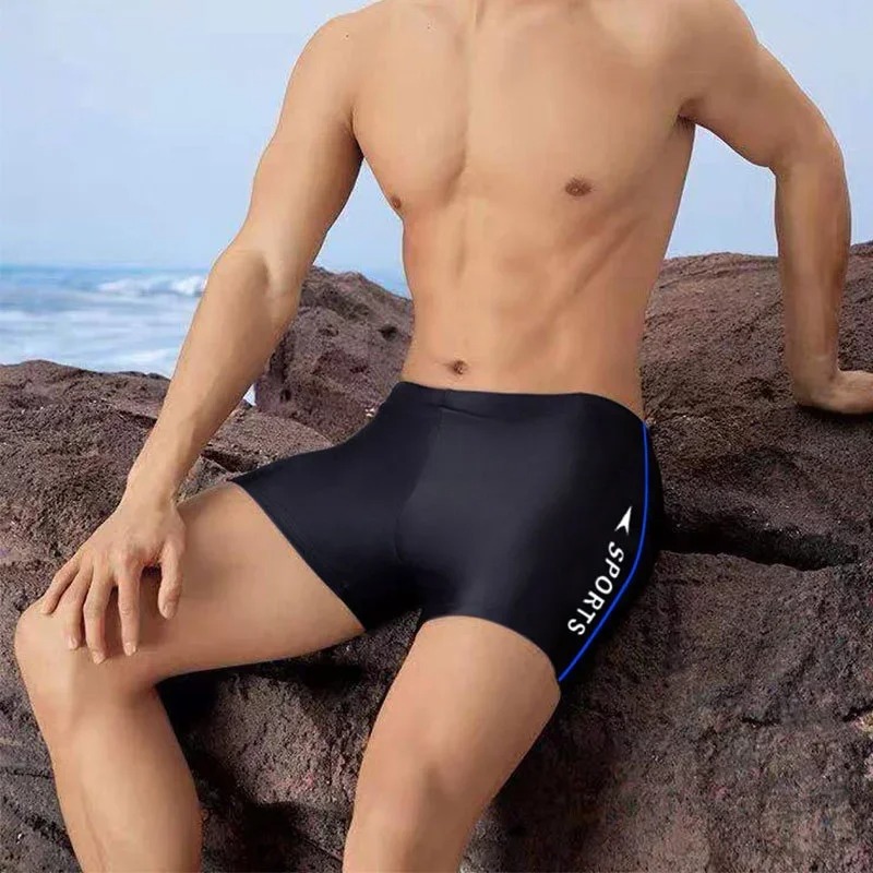 New Men Professional Water Spo - Trunk Breathable Men ulasan dan harga
