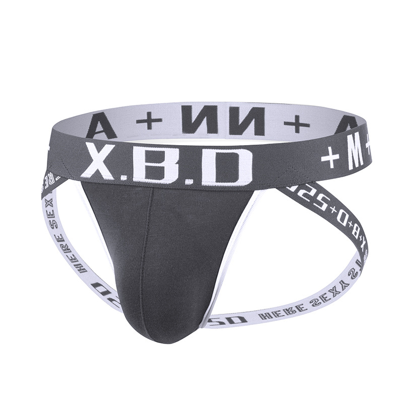Men Jockstrap Thong Cotton Bre - Jockstrap Athletic ulasan dan harga