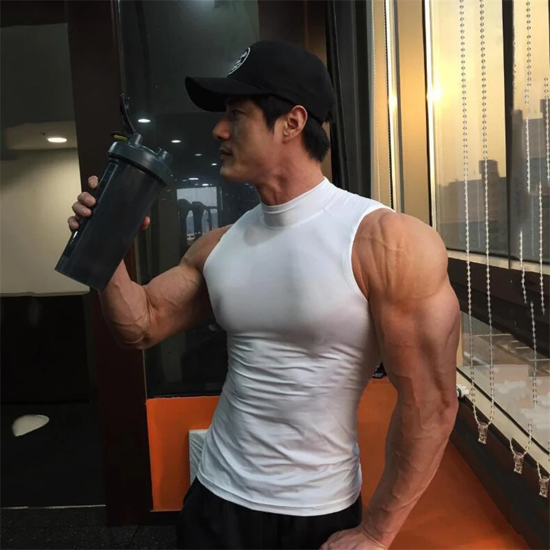 Compression Tight Clothing Gym - Sleeveless Undershirt ulasan dan harga