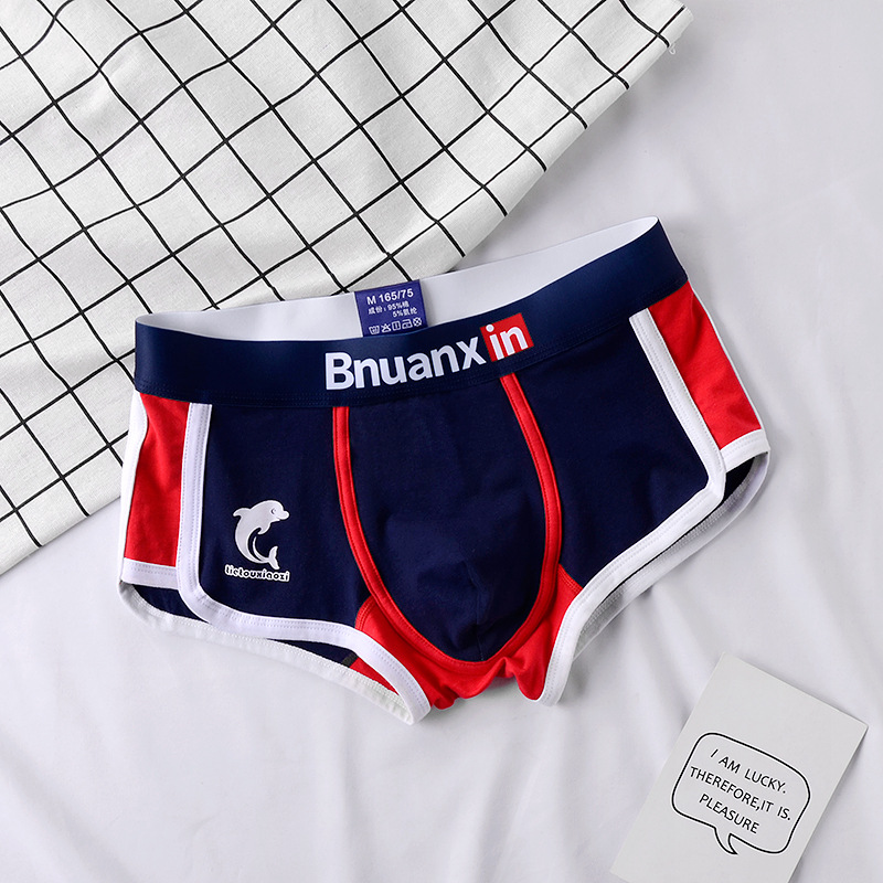 Man Underwear Fashion Youth Co - Boxer Brief Pack Cotton ulasan dan harga