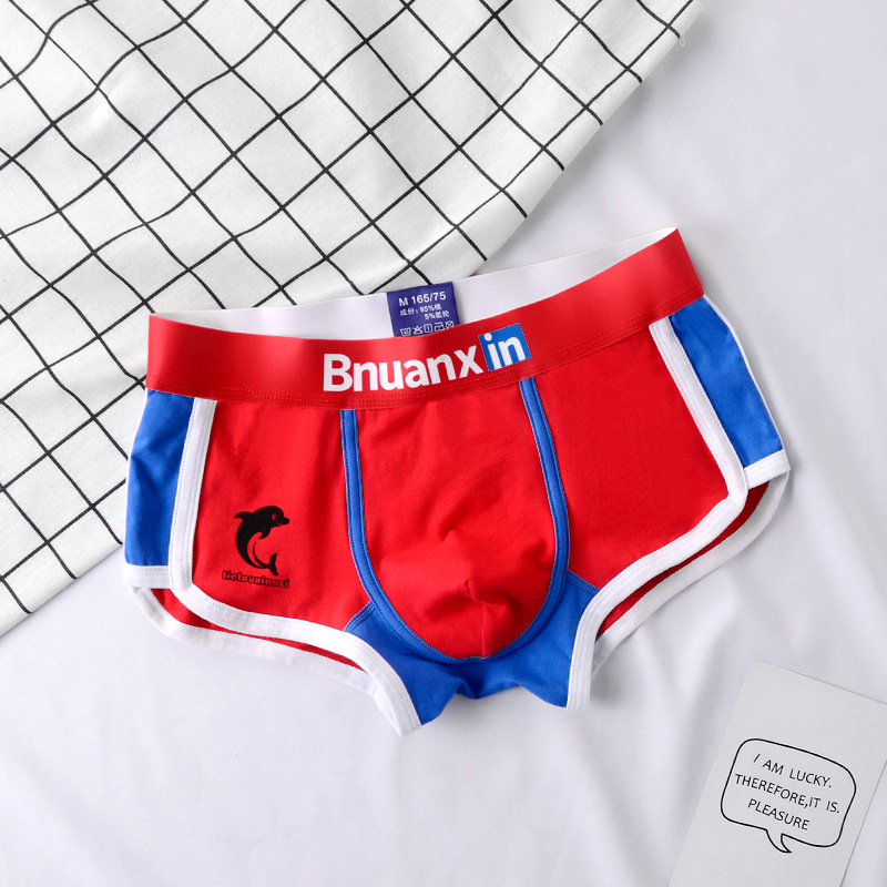 Man Underwear Fashion Youth Co - Boxer Brief Pack Cotton ulasan dan harga