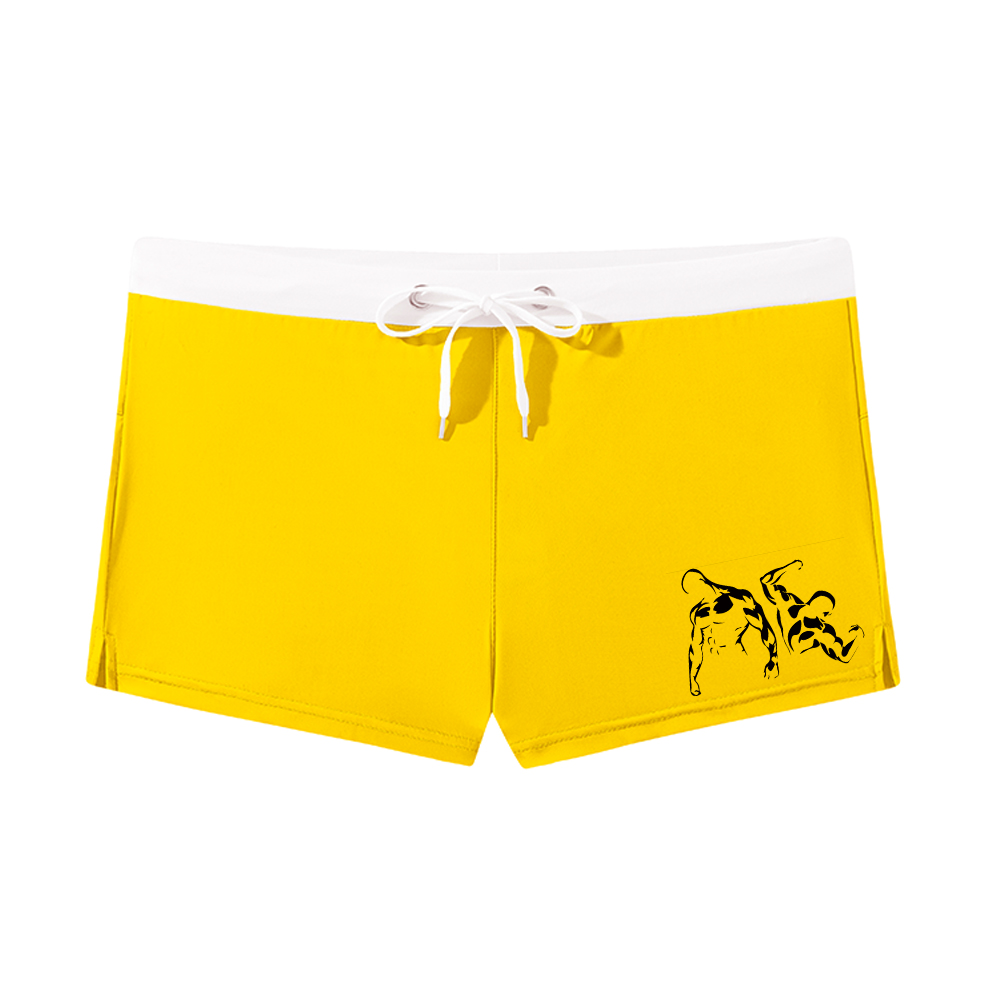 Men's Creative Printed Swim Tr - Trunk Breathable Men ulasan dan harga