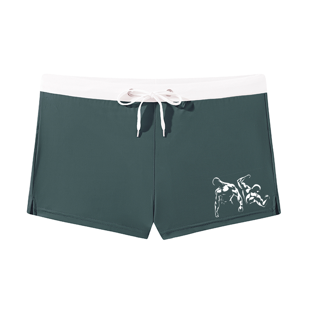 Men's Creative Printed Swim Tr - Trunk Breathable Men ulasan dan harga