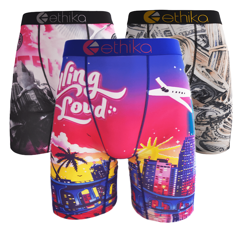 Mens Anti-Ride Up Boxer Briefs - Boxer Brief Pack Cotton ulasan dan harga