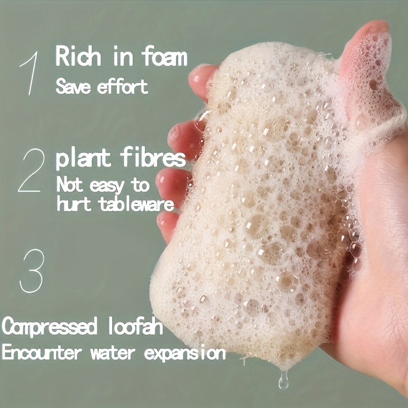 6pcs Natural Loofah Exfoliatin - Bamboo Fiber Trunk ulasan dan harga