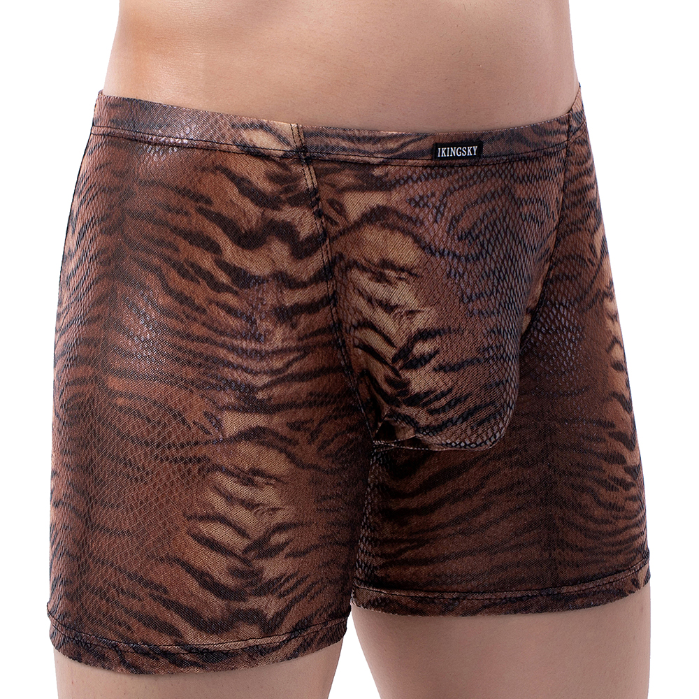 iKingsky Men's Tiger Stripes L - Long Leg Trunk Men ulasan dan harga