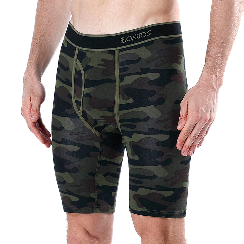 Front Opening Long Men's Panti - Boxer Brief Pack Cotton ulasan dan harga