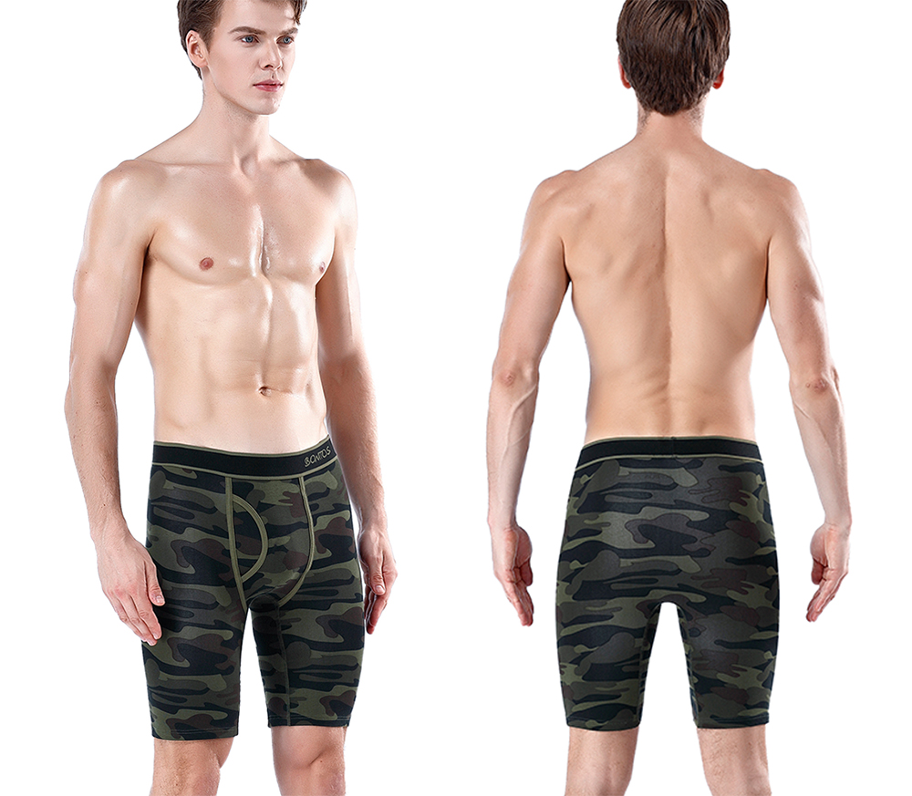 Front Opening Long Men's Panti - Boxer Brief Pack Cotton ulasan dan harga