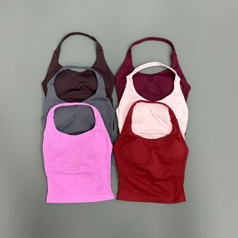 Yoga Tank Top Women Seamless O - Suspender Tank Top ulasan dan harga