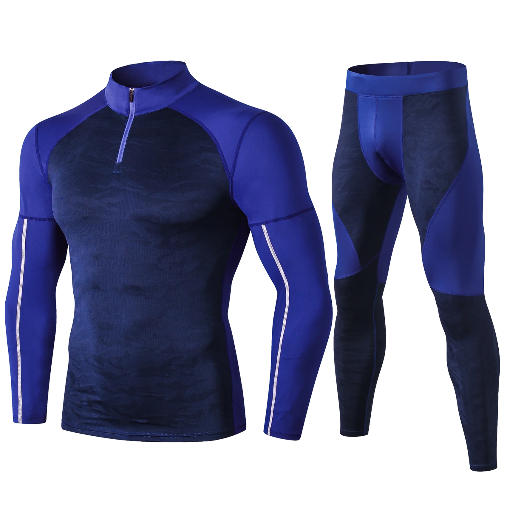 Mens Running Set Compression T - T Shirt Tight Fit ulasan dan harga