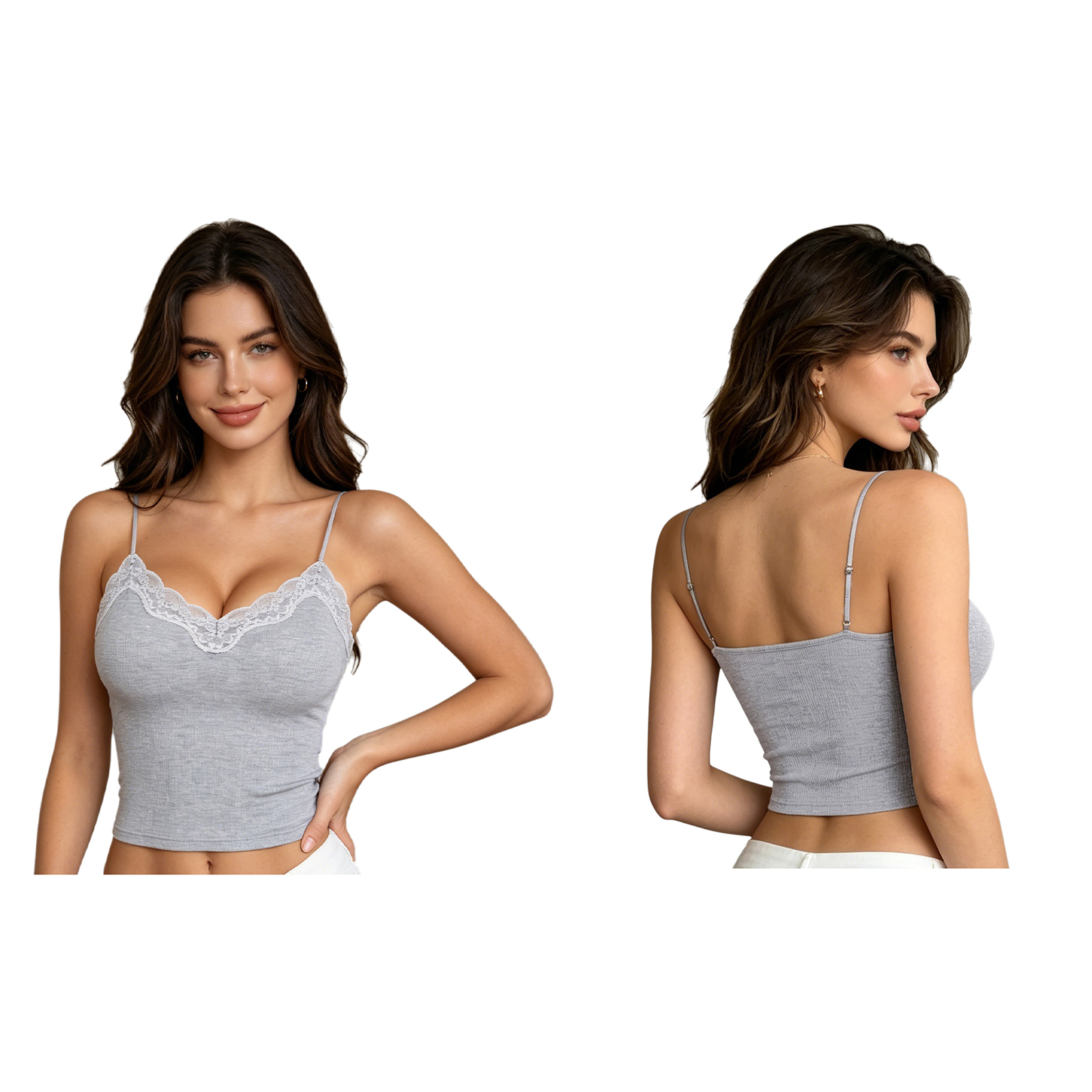Women's Yoga Camisole with Bui - Tank Top Ribbed ulasan dan harga