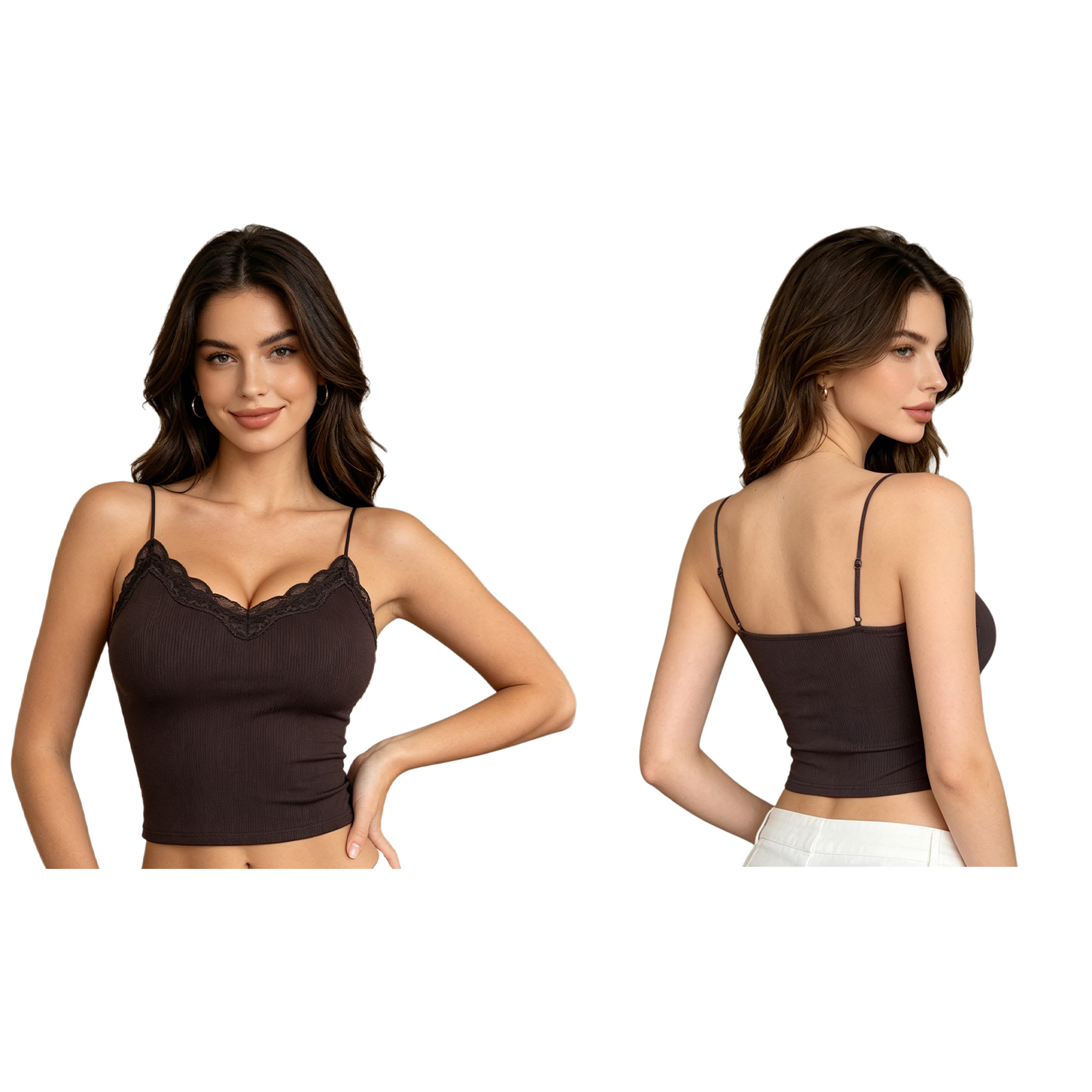 Women's Yoga Camisole with Bui - Tank Top Ribbed ulasan dan harga