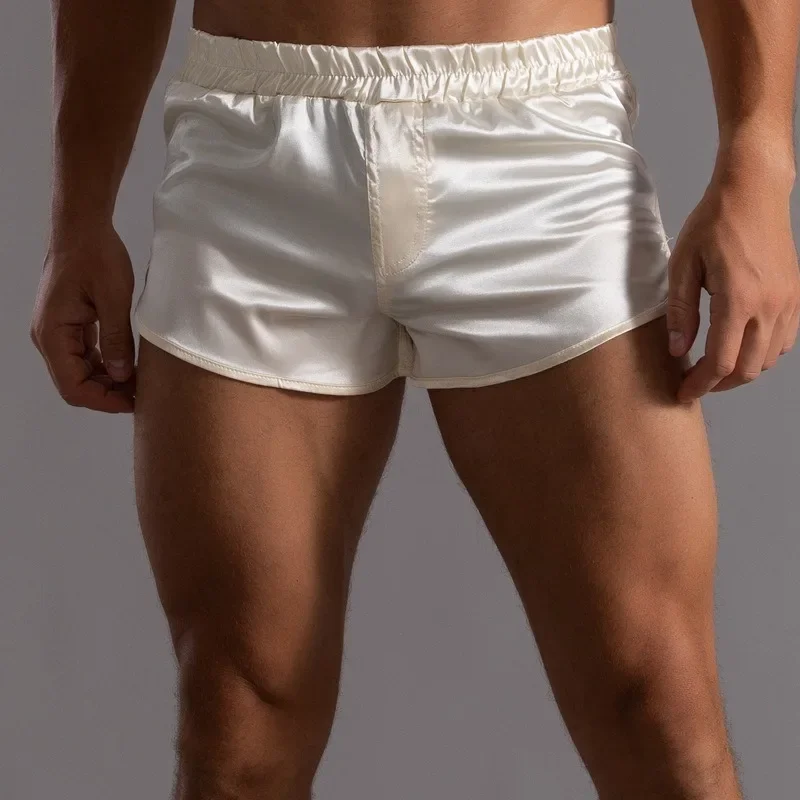 Men Sissy Aro Pants Sleep Bott - Boxer Shorts Modal ulasan dan harga