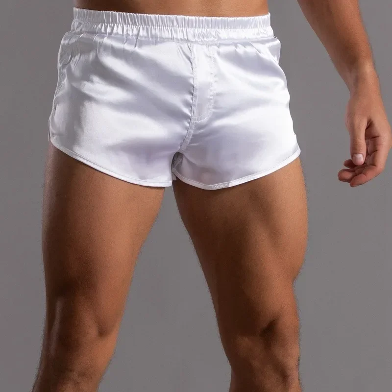 Men Sissy Aro Pants Sleep Bott - Boxer Shorts Modal ulasan dan harga