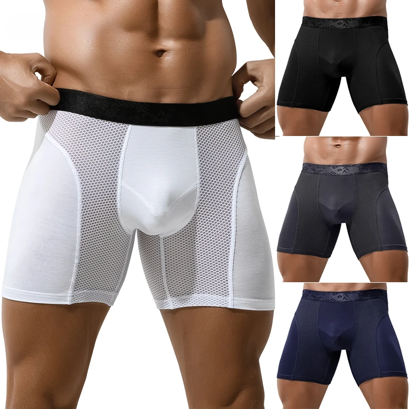 Men’s Total Support Pouch Boxe - Long Leg Trunk Men ulasan dan harga