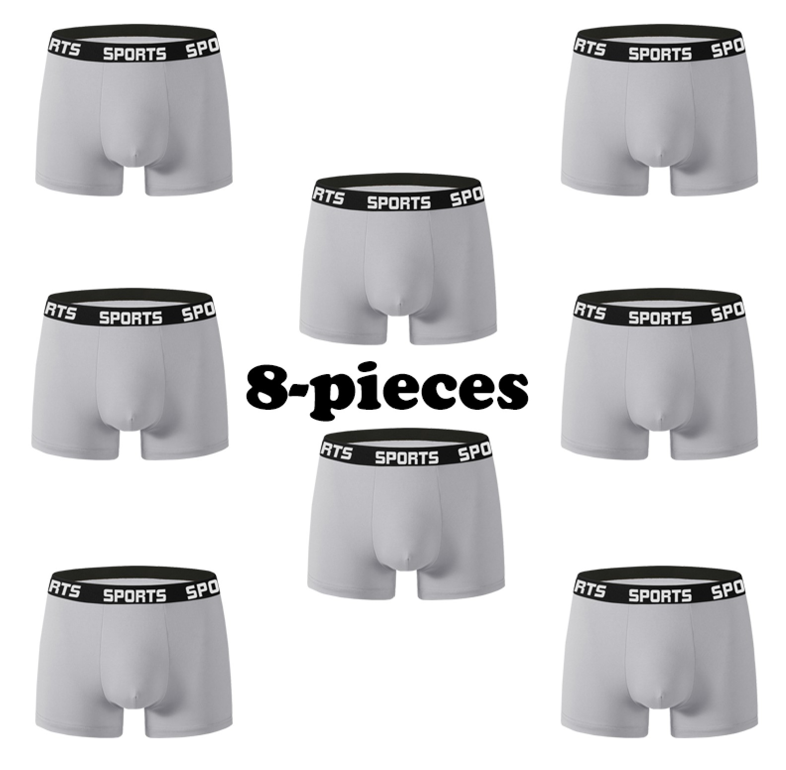 Supreme Comfort 8-Pack Men's S - Performance Boxer Sport ulasan dan harga