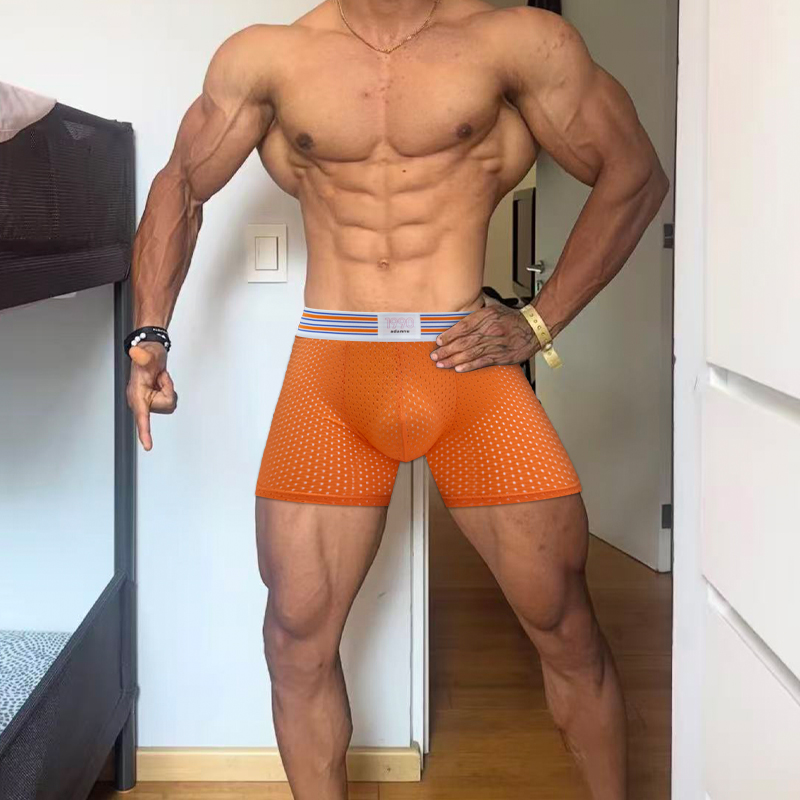 Fashionable Freely Detachable  - Mesh Sport Boxer ulasan dan harga
