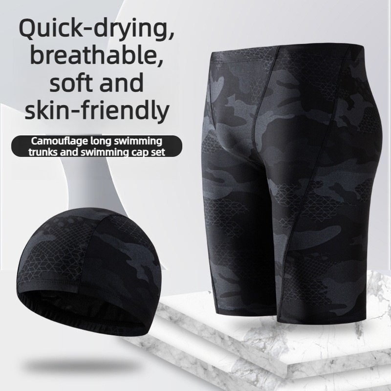Men's swimming trunks, long fl - Trunk Breathable Men ulasan dan harga