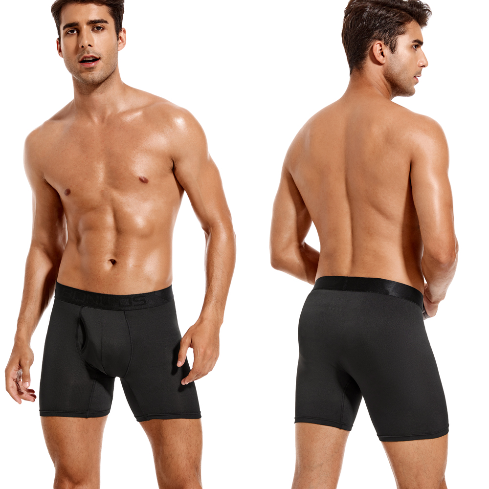 Men's Panties Front Open Under - Boxer Shorts Modal ulasan dan harga