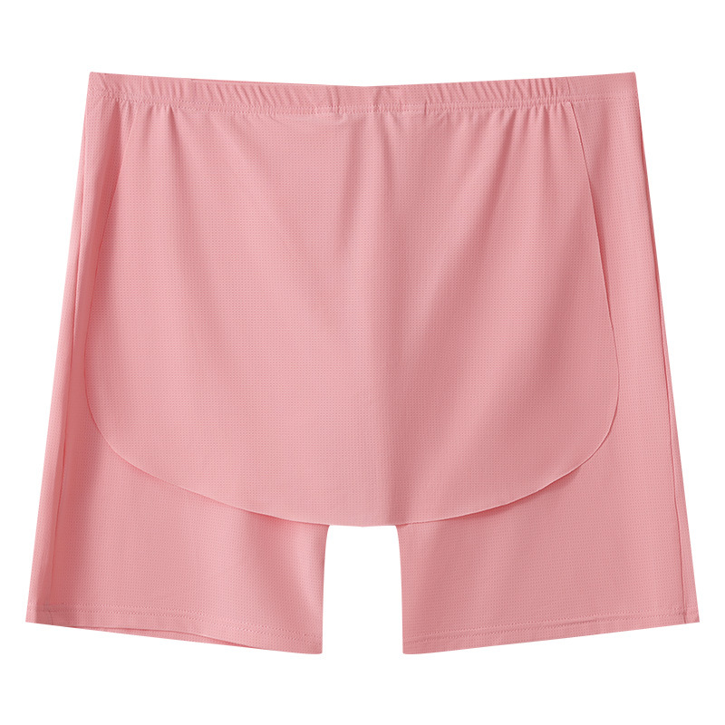Men Underwear Cueca Solid Ice  - Long Leg Trunk Men ulasan dan harga