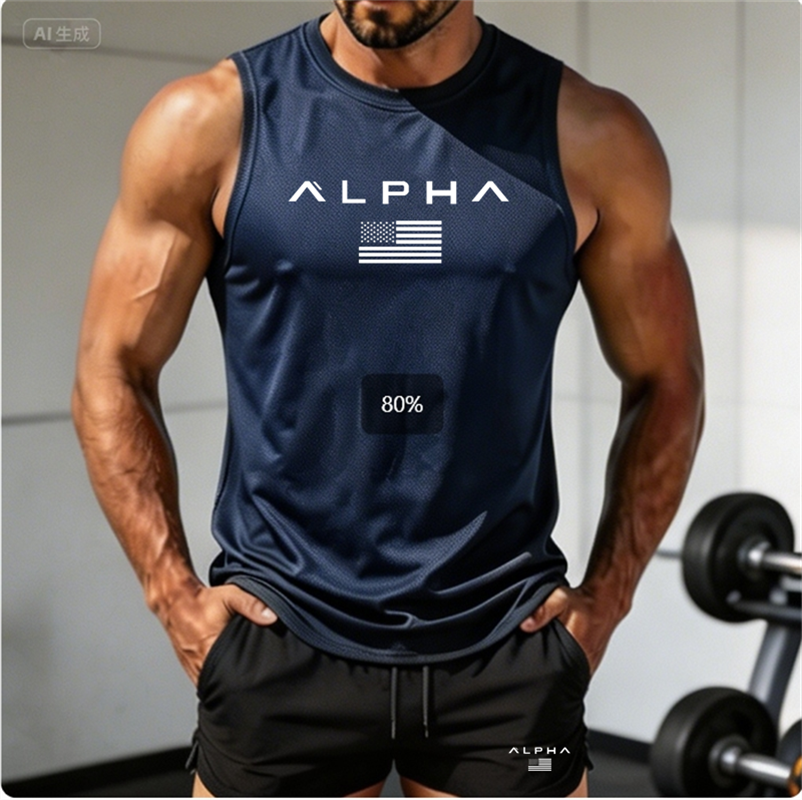 2026 Alpha Men's Printed Round - Undershirt Crew Neck ulasan dan harga