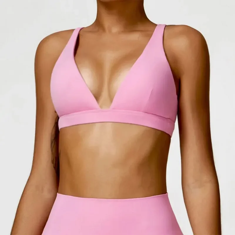 Sports Bra Shockproof Crop Ant - Quick Dry Underwear ulasan dan harga