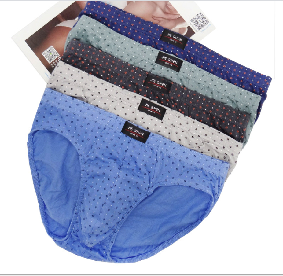 100% Cotton Briefs Mens Comfor - Multi Pack Underwear ulasan dan harga