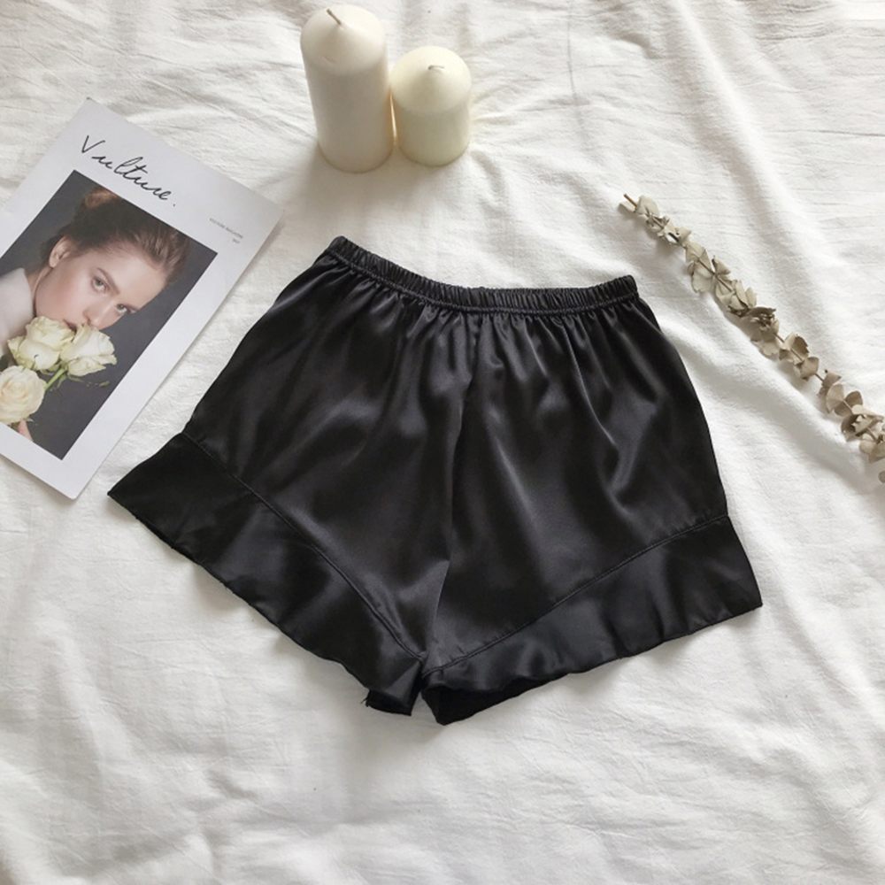 Satin Shorts Women Underwear S - Boxer Brief Pack Cotton ulasan dan harga