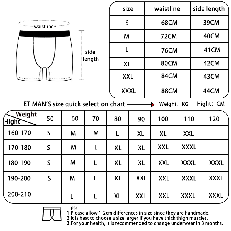 Drivers Special! Men's Graphen - Boxer Brief Pack Cotton ulasan dan harga