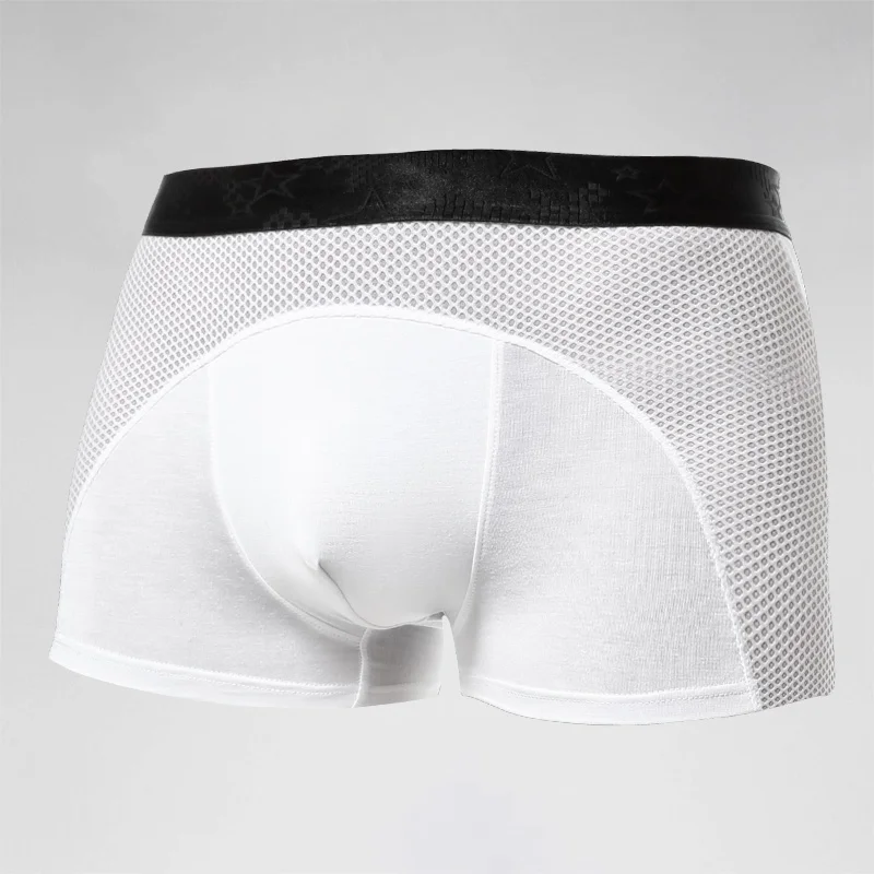 Men's underwear, men's ice sil - Mesh Sport Boxer ulasan dan harga