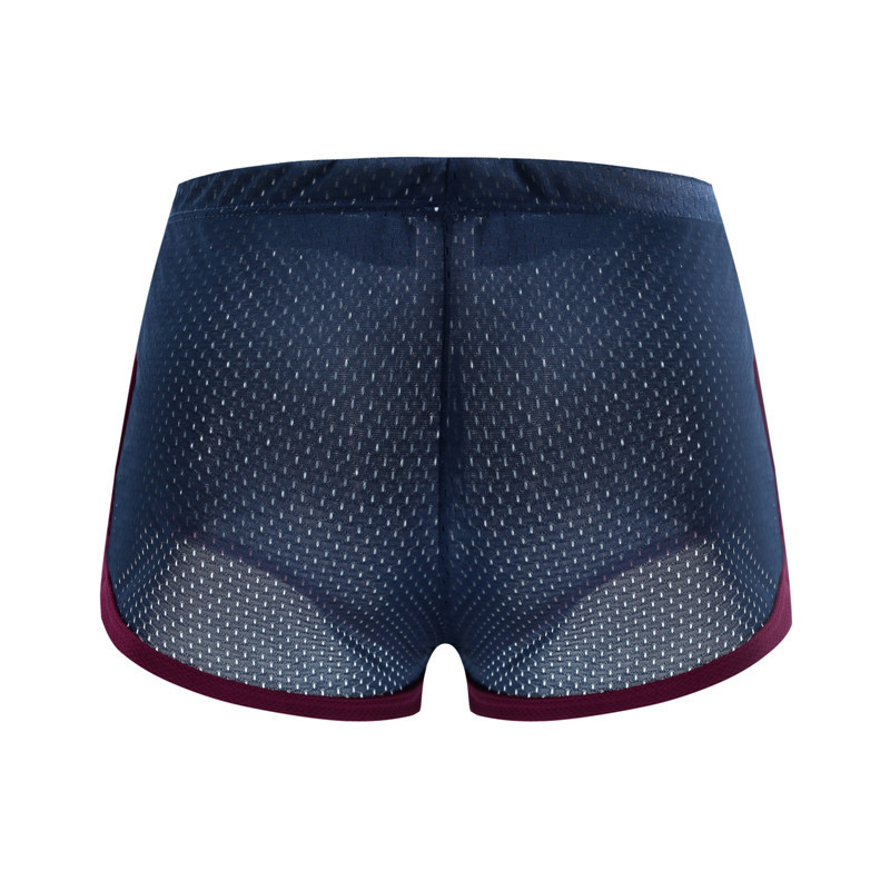 Summer Running Shorts Men Spor - Mesh Sport Boxer ulasan dan harga