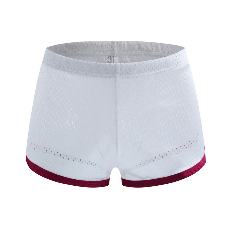 Summer Running Shorts Men Spor - Mesh Sport Boxer ulasan dan harga