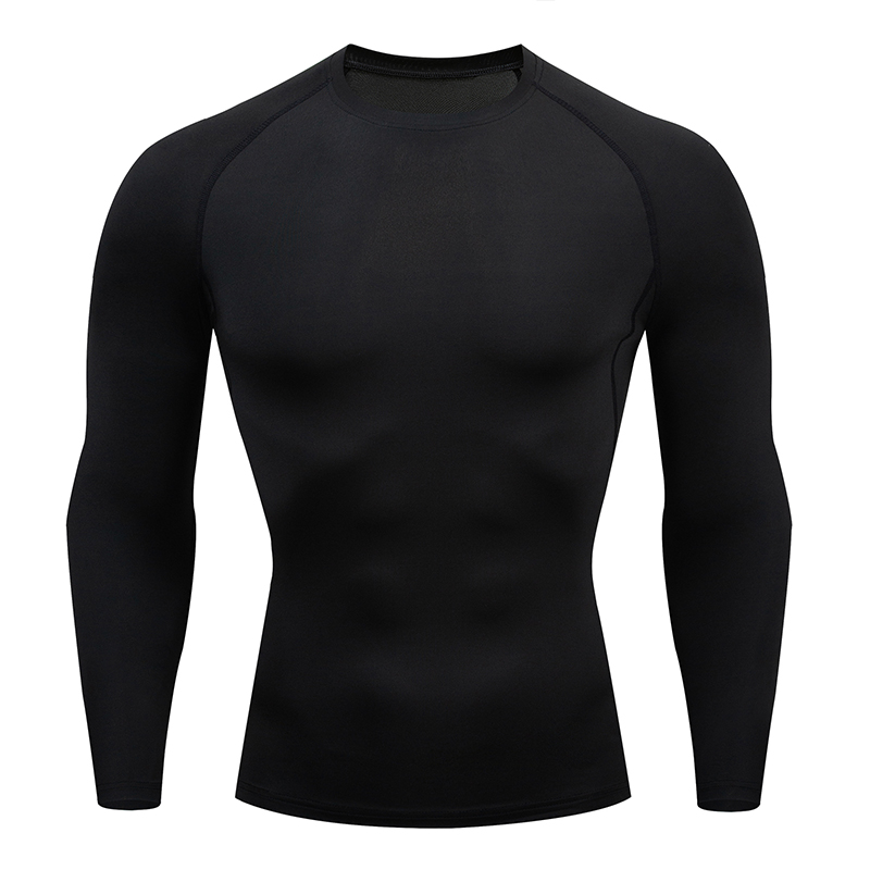 Men Bodybuilding Sports T-Shir - T Shirt Tight Fit ulasan dan harga