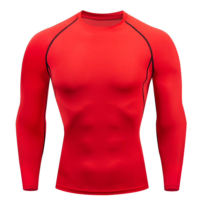 Men Bodybuilding Sports T-Shir - T Shirt Tight Fit ulasan dan harga